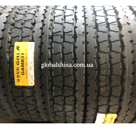 Giti GAM831 (універсальна) 315/80 R22.5 158/150K